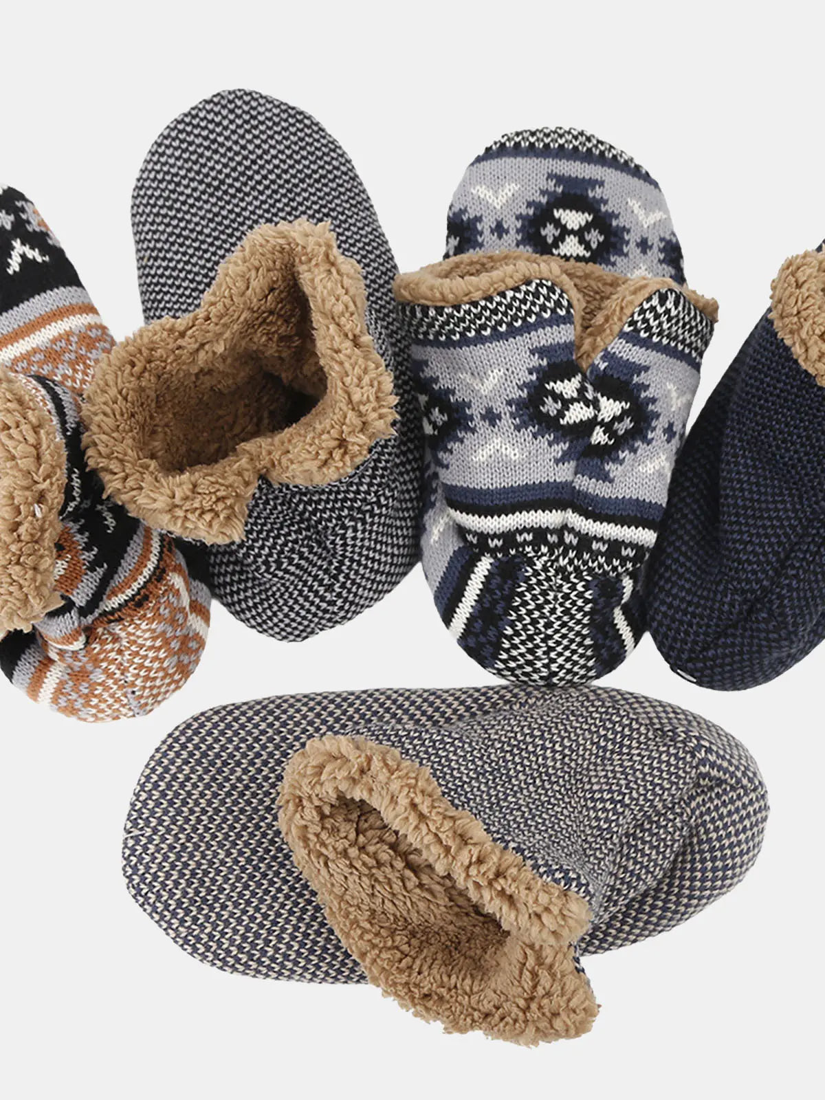 Thick Cushioned Mid-Length Slipper Socks Eleven Oasis