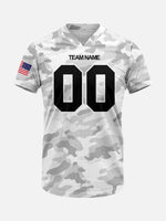 Men's Custom Camo American Football Jersey Top Eleven Oasis