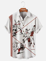 Men's Pee Chee Folder Back Cover Nostalgia Shirt Eleven Oasis