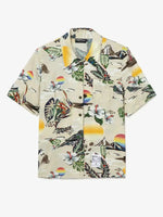 POPPY ATLR Men's Electronic Aloha Shirt POPPY ATLR