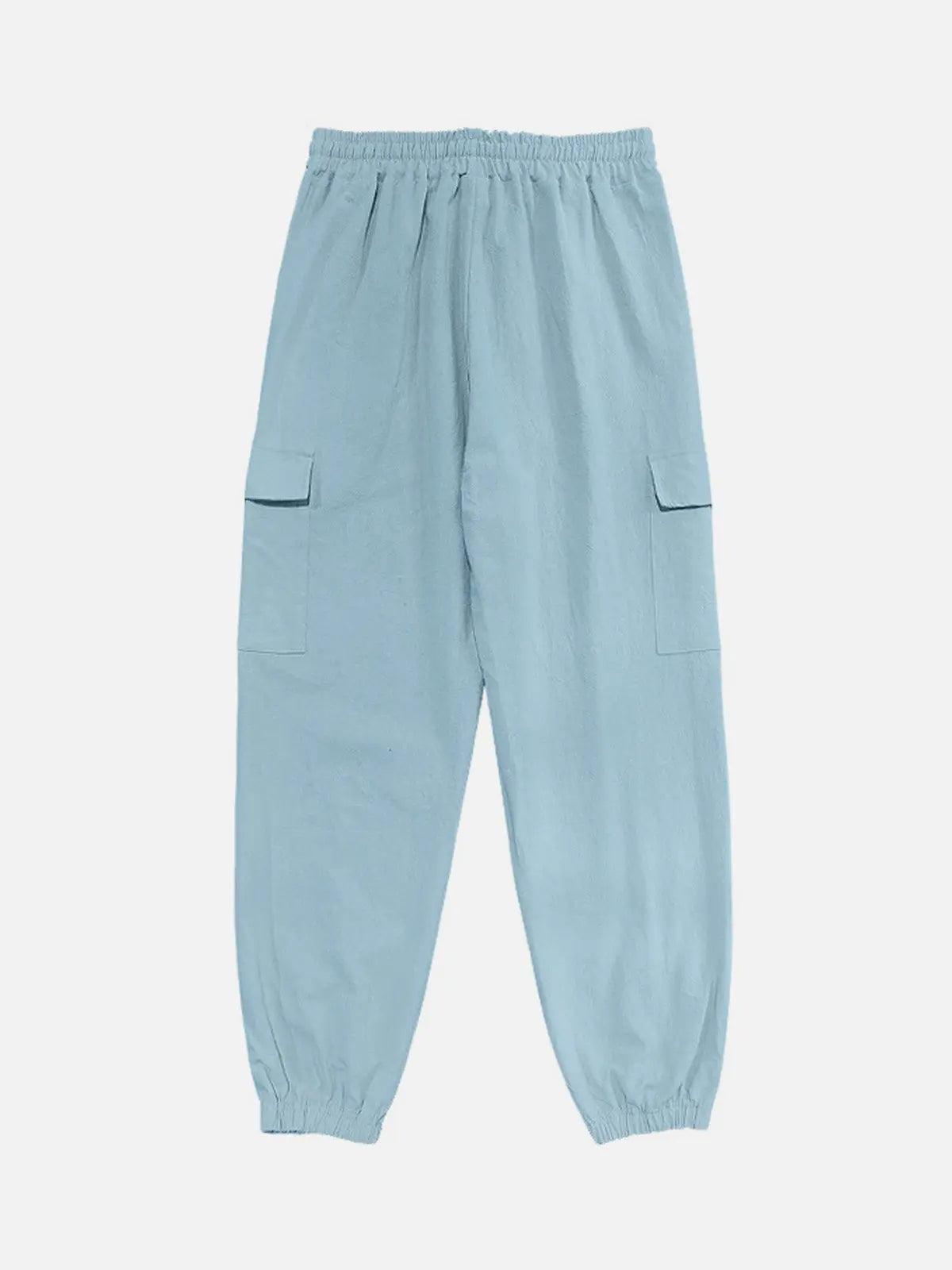 Men's Casual Linen Cargo Jogger Pants ElevenOasis