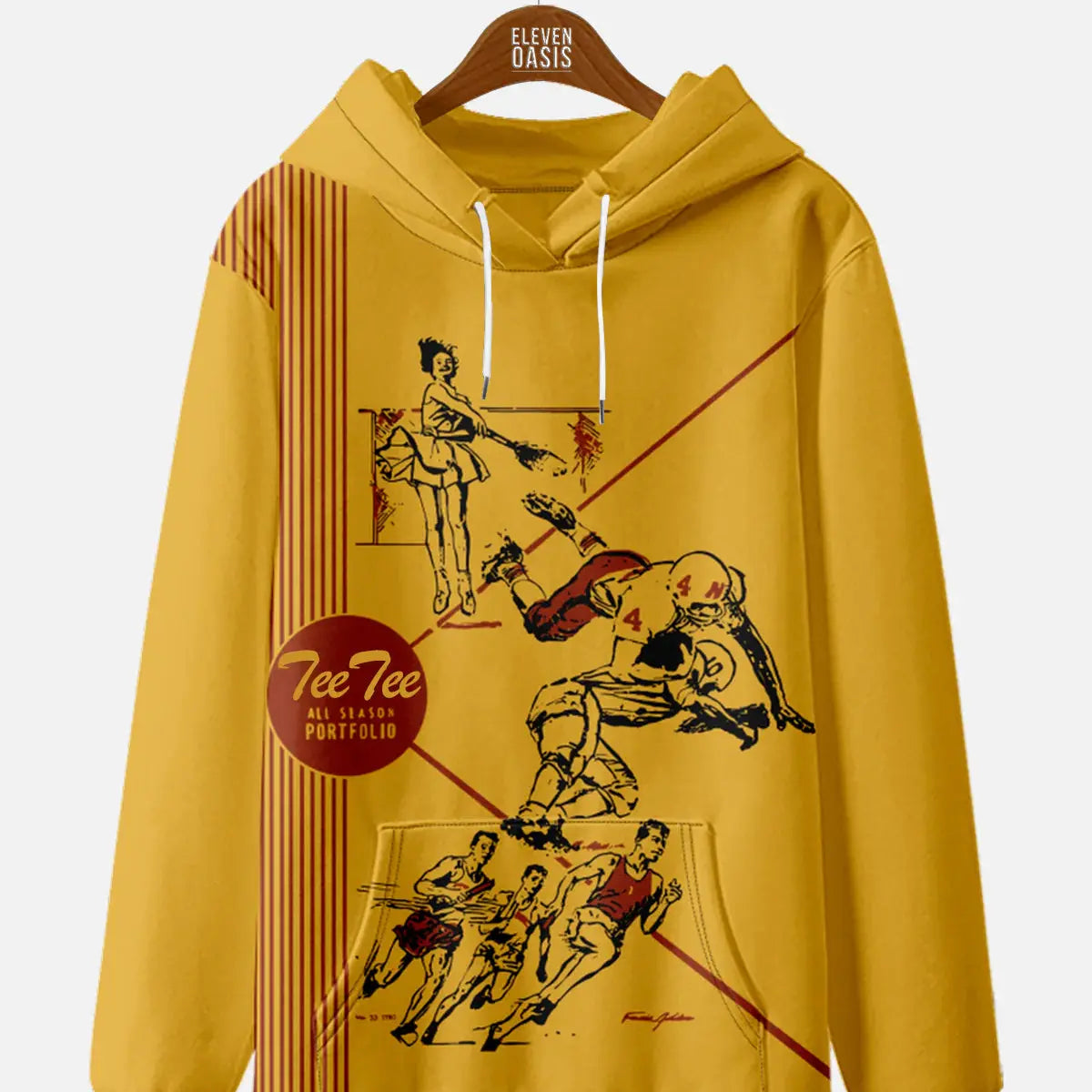 Unisex Pee Chee Folder Front Cover Nostalgia HoodieMens short sleeve shirts Big and tall Mens shirts Short sleeve shirts for men Mens 4xl shirts Casual short sleeve shirts