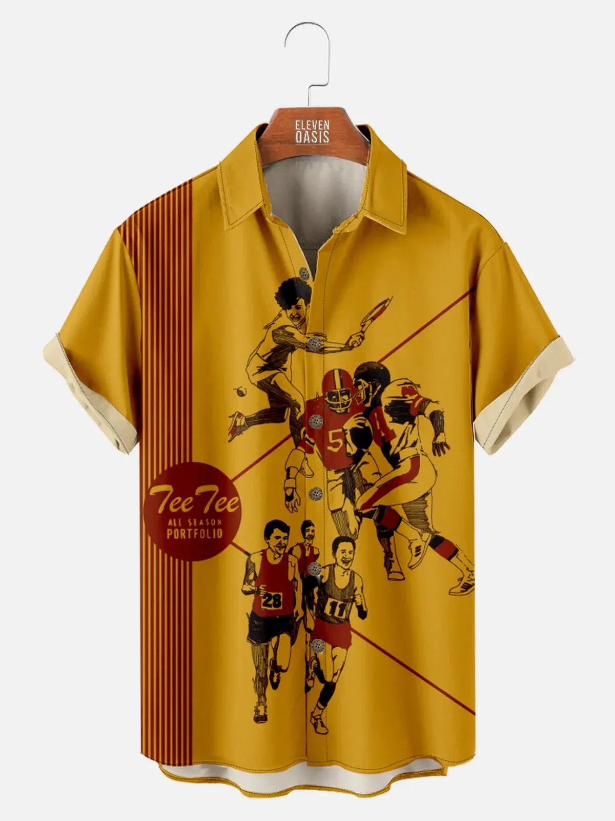 Men's Pee Chee Folder Inspired Nostalgia Short Sleeve ShirtMens short sleeve shirts Big and tall Mens shirts Short sleeve shirts for men Mens 4xl shirts Casual short sleeve shirts