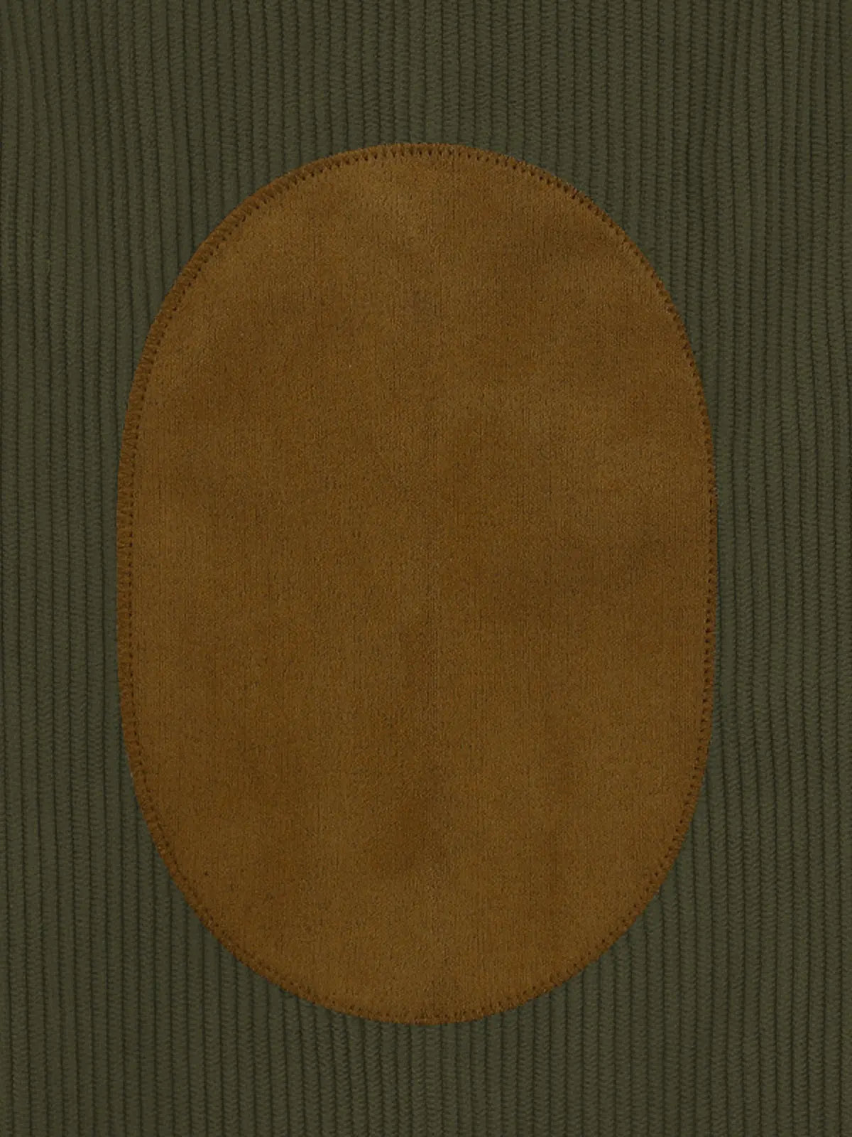 Men's Cord Texture Button Mock Neck Pullover ElevenOasis