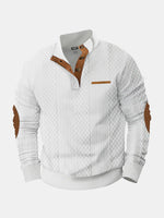 Men's Cable Knit Pullover Sweater ElevenOasis