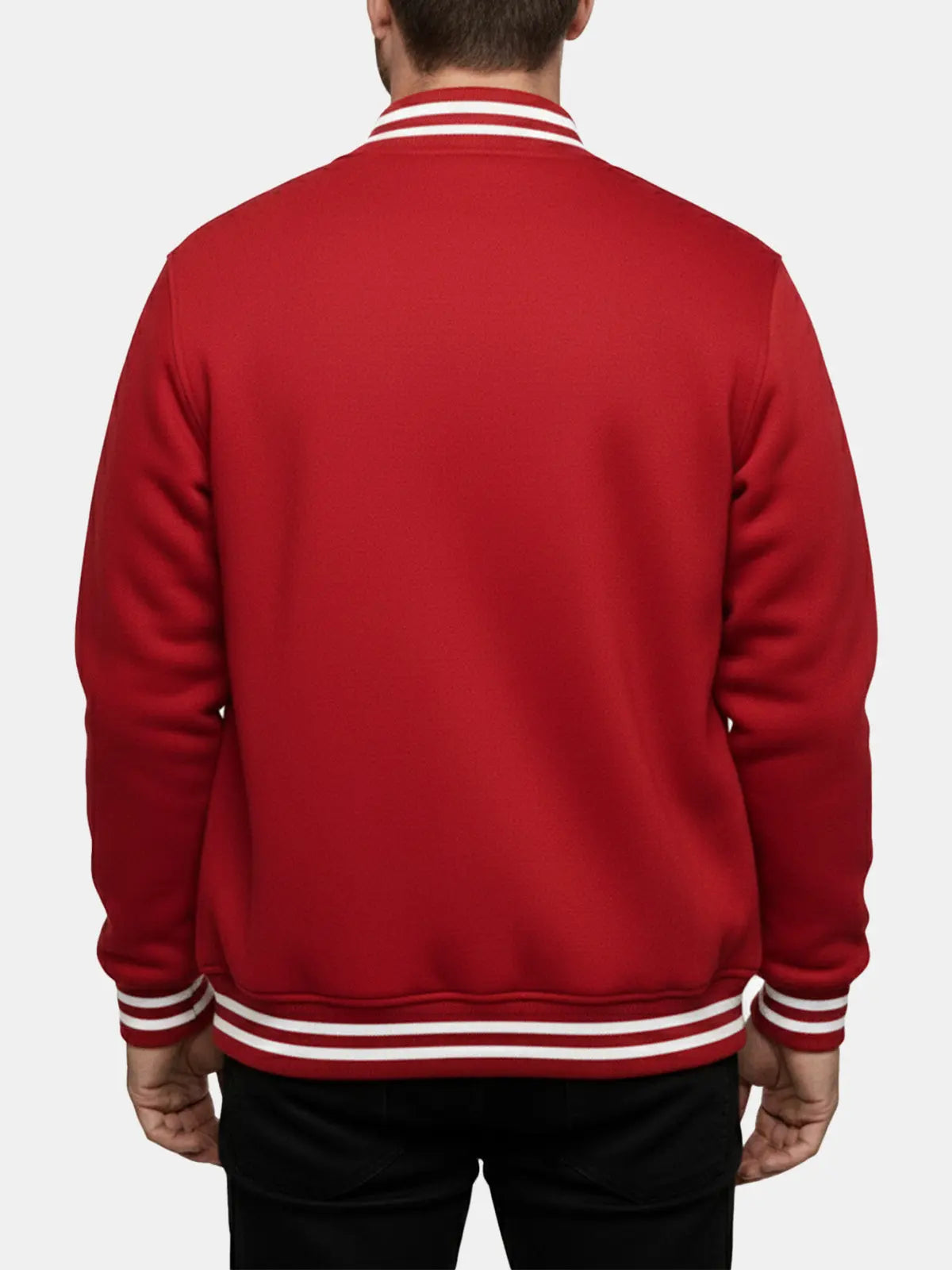 Men's Classic Varsity Bomber Jacket ElevenOasis