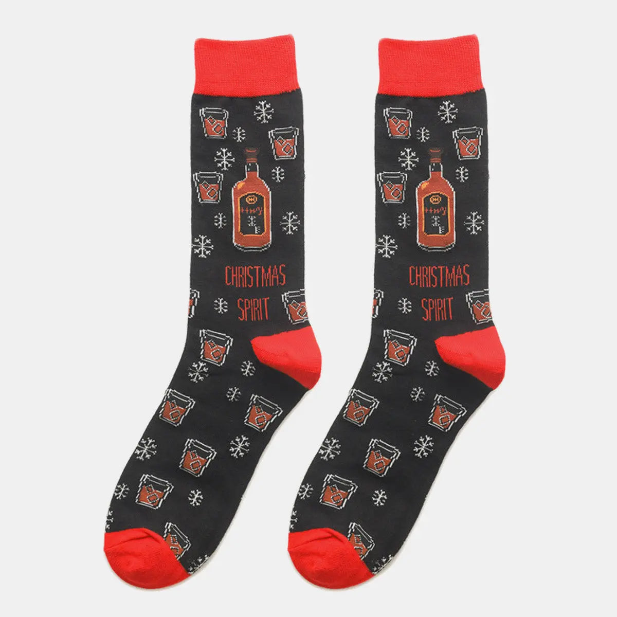Funny Christmas Crew Socks ElevenOasis