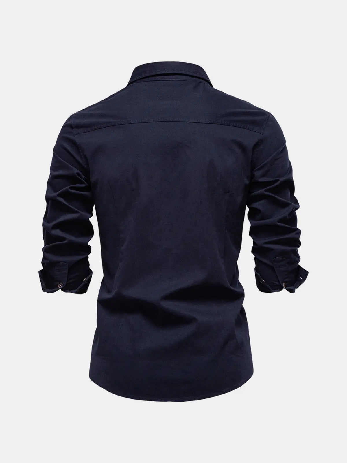 Men's Workwear Slim Fit Long Sleeve Shirt ElevenOasis
