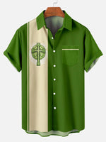 Men’s Celtic Cross Short Sleeve Shirt Eleven Oasis