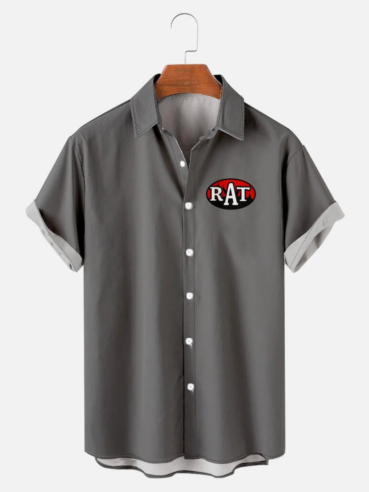 Men's Rat Rod Everyday Short Sleeve ShirtMens short sleeve shirts Big and tall Mens shirts Short sleeve shirts for men Mens 4xl shirts Casual short sleeve shirts