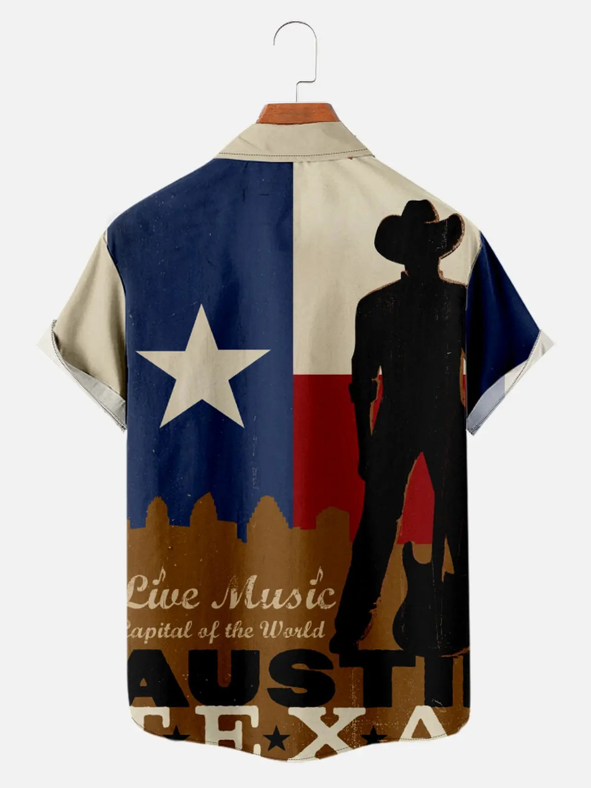 Men's Austin Texas Inspired Short Sleeve ShirtMens short sleeve shirts Big and tall Mens shirts Short sleeve shirts for men Mens 4xl shirts Casual short sleeve shirts