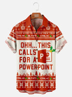 Men's Microsoft Office Funny Short Sleeve Shirt ElevenOasis