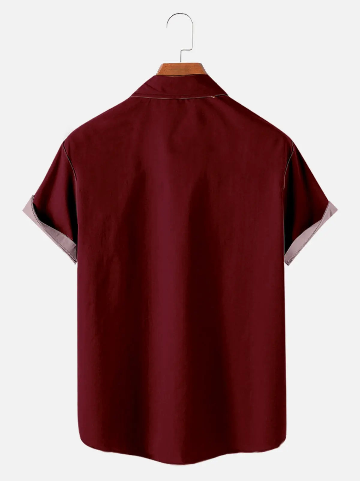 Men's Playing Cards Spread Collar Short Sleeve Shirt Card Suits Red Joker Club Eleven Oasis