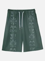 Men's Island Time Floral Vacation Shorts Eleven Oasis