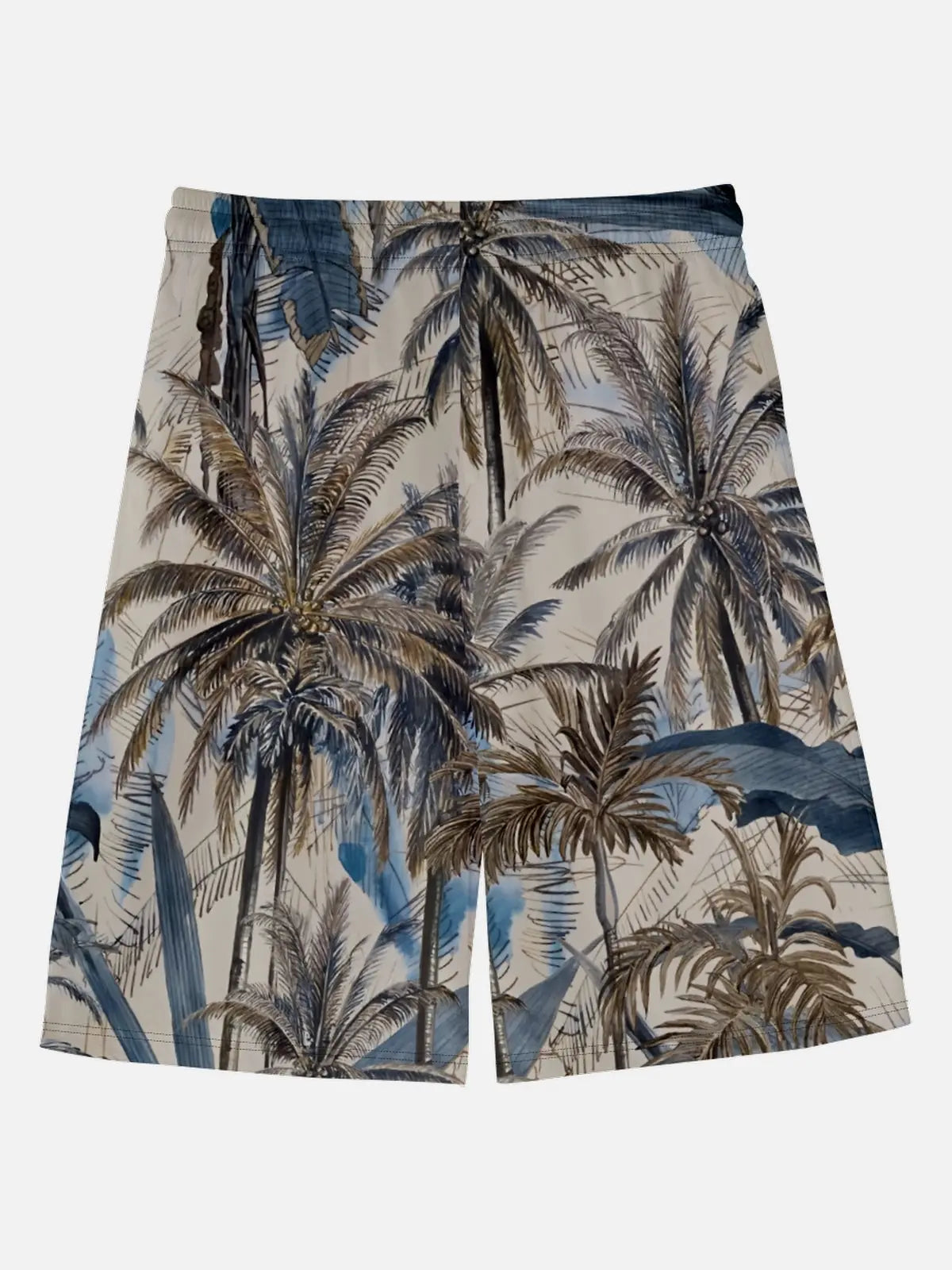 Men's Sunset Palm Wave Vacation Shorts ElevenOasis