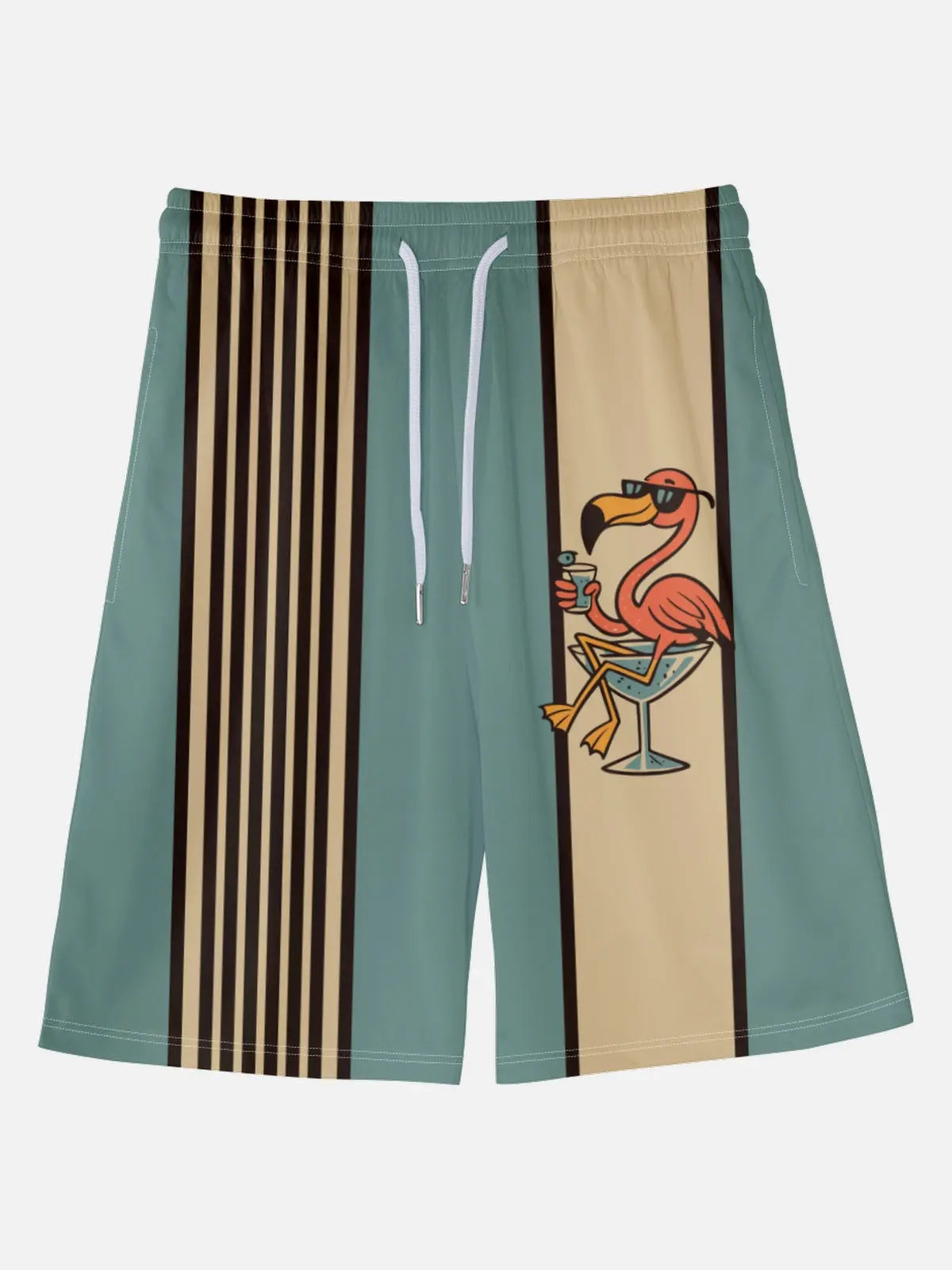 Men's Flamingo Fiesta Vacation Shorts Eleven Oasis