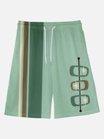 Men's Mid-Century Atomic Starburst Shorts ElevenOasis