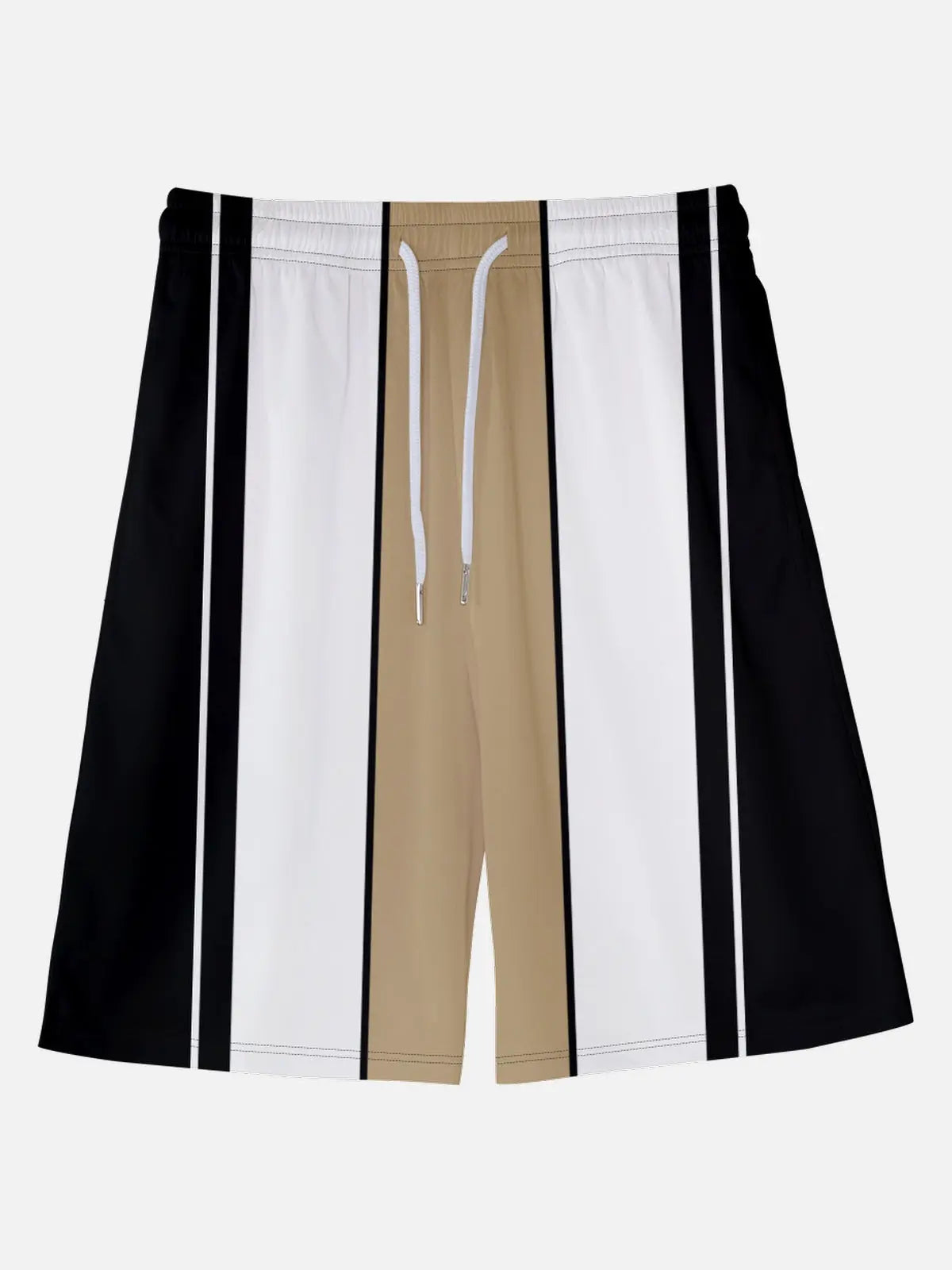 Men's Retro Color Block Athletic Shorts Eleven Oasis