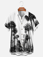Tall Men's California Boulevard Palm Short Sleeve Shirt ElevenOasis