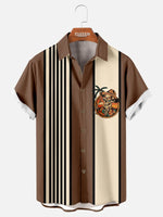 Tall Men's Skeleton Luau Bowling Shirt Eleven Oasis