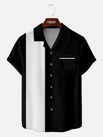 Men's Customizable Bowling Team Short Sleeve Shirt ElevenOasis