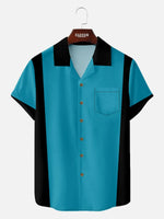 Men's Classic Bowling League Short Sleeve Shirt ElevenOasis
