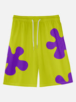 Men's Patrick Star Pattern Shorts ElevenOasis