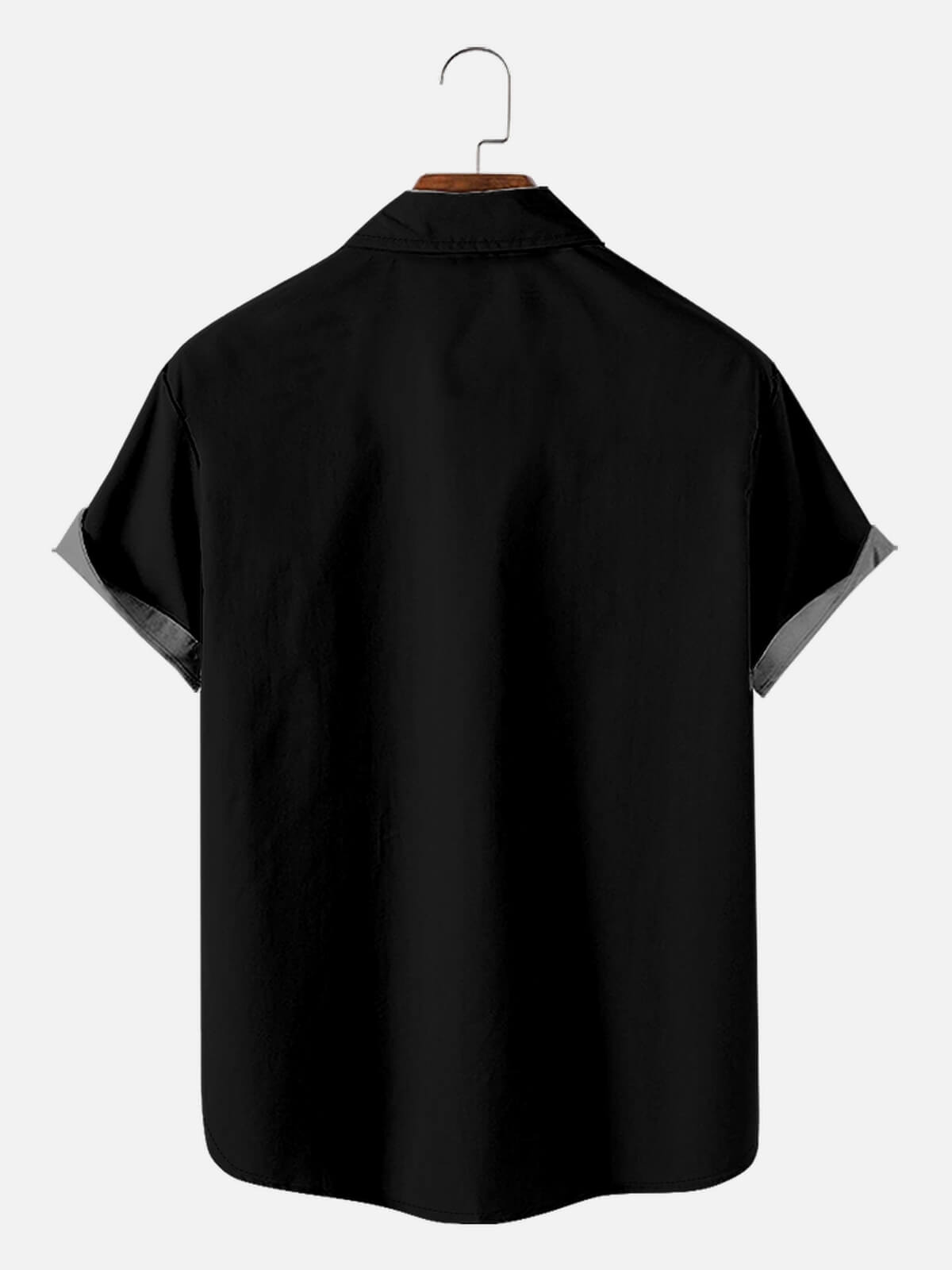 Men's Rock 'n' Roll Cat Short Sleeve Shirt ElevenOasis