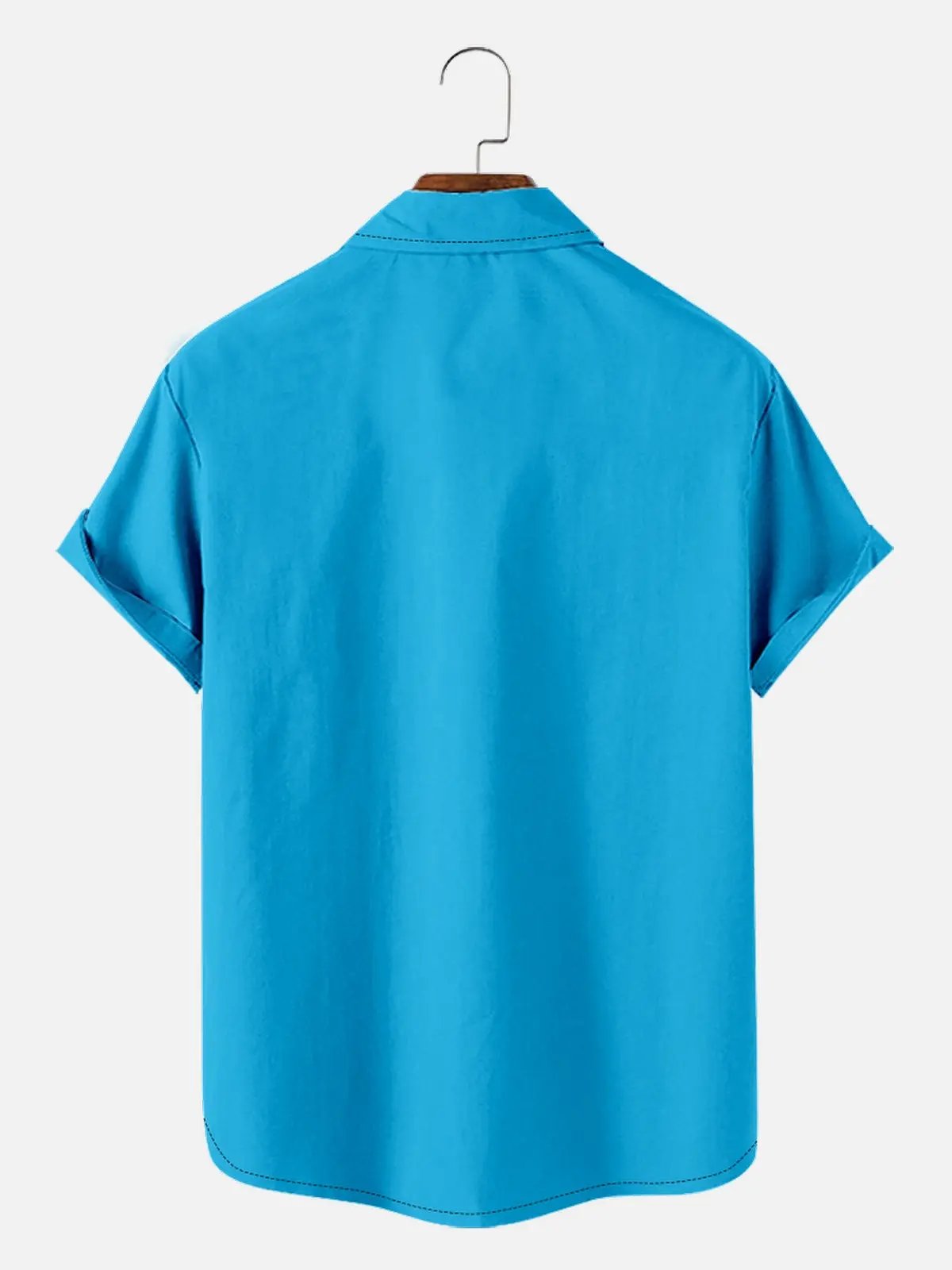 Men's Automotive Stripe Short Sleeve Shirt ElevenOasis