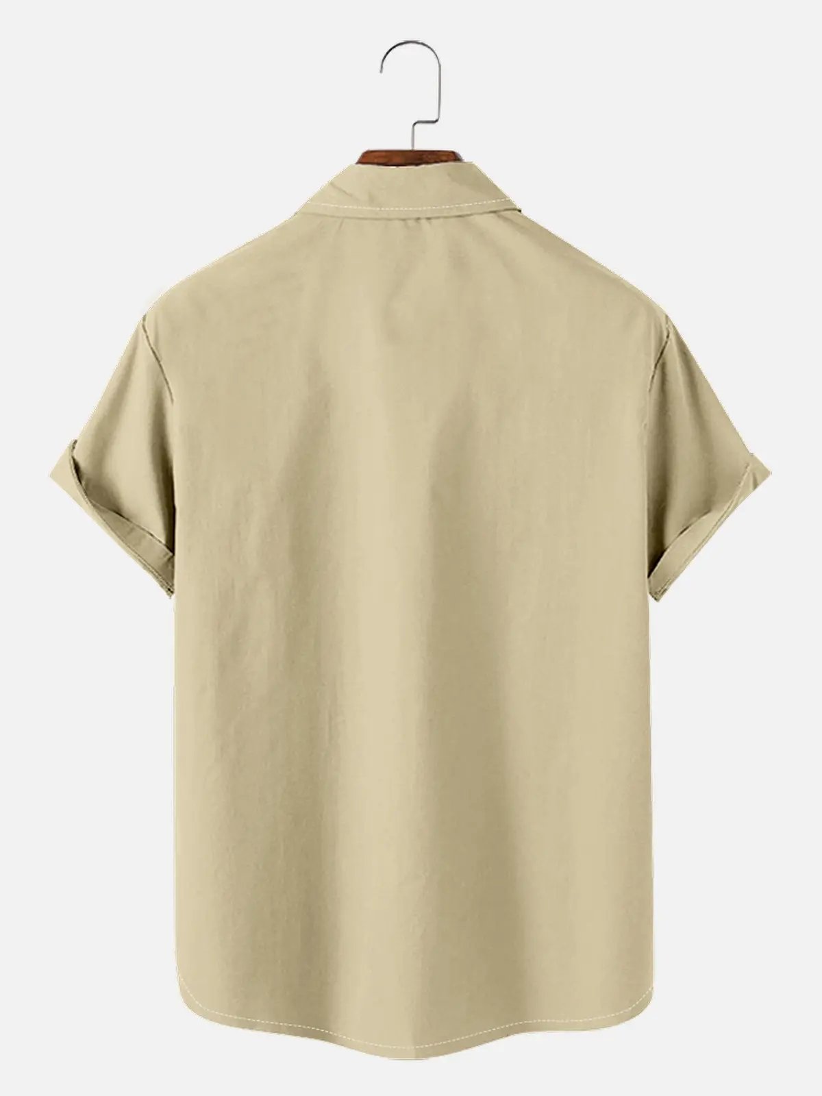 Tall Men's Pinup Martini Devil Short Sleeve Shirt Eleven Oasis