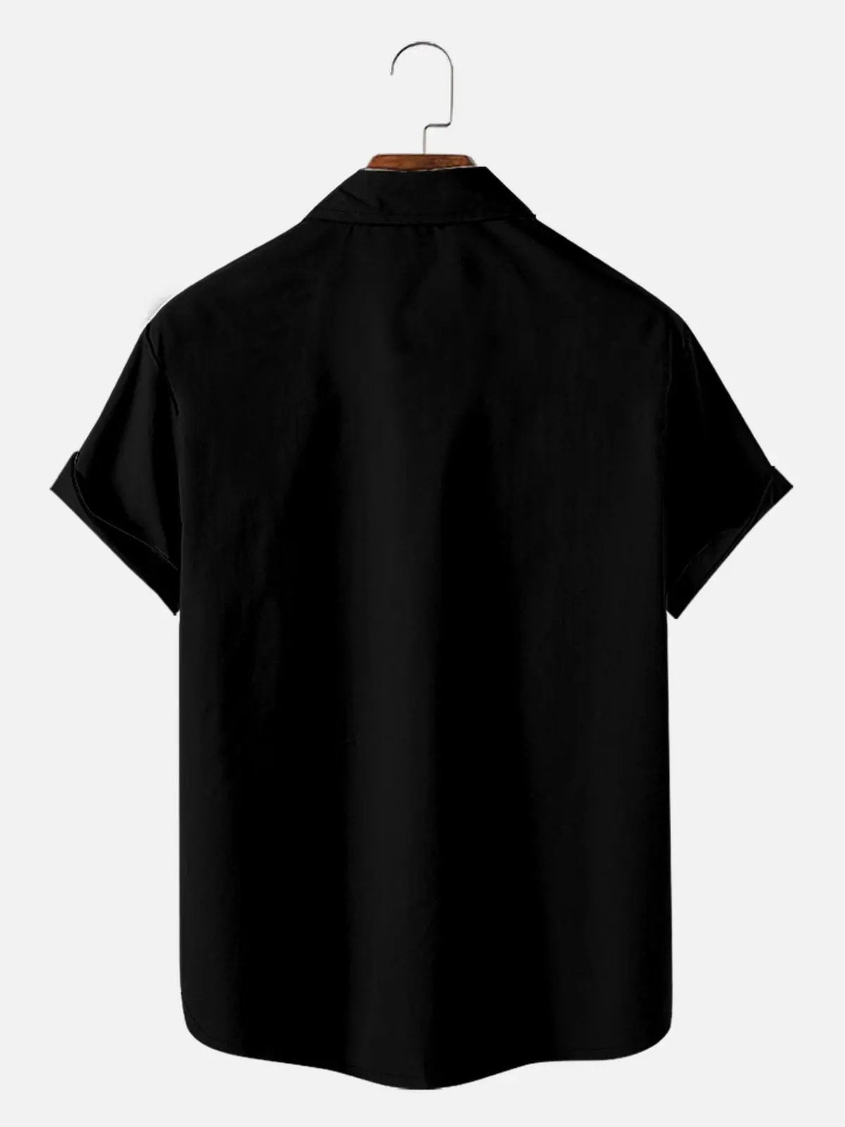 Men's Pin-Up Eight Ball Bowling Short Sleeve Shirt ElevenOasis