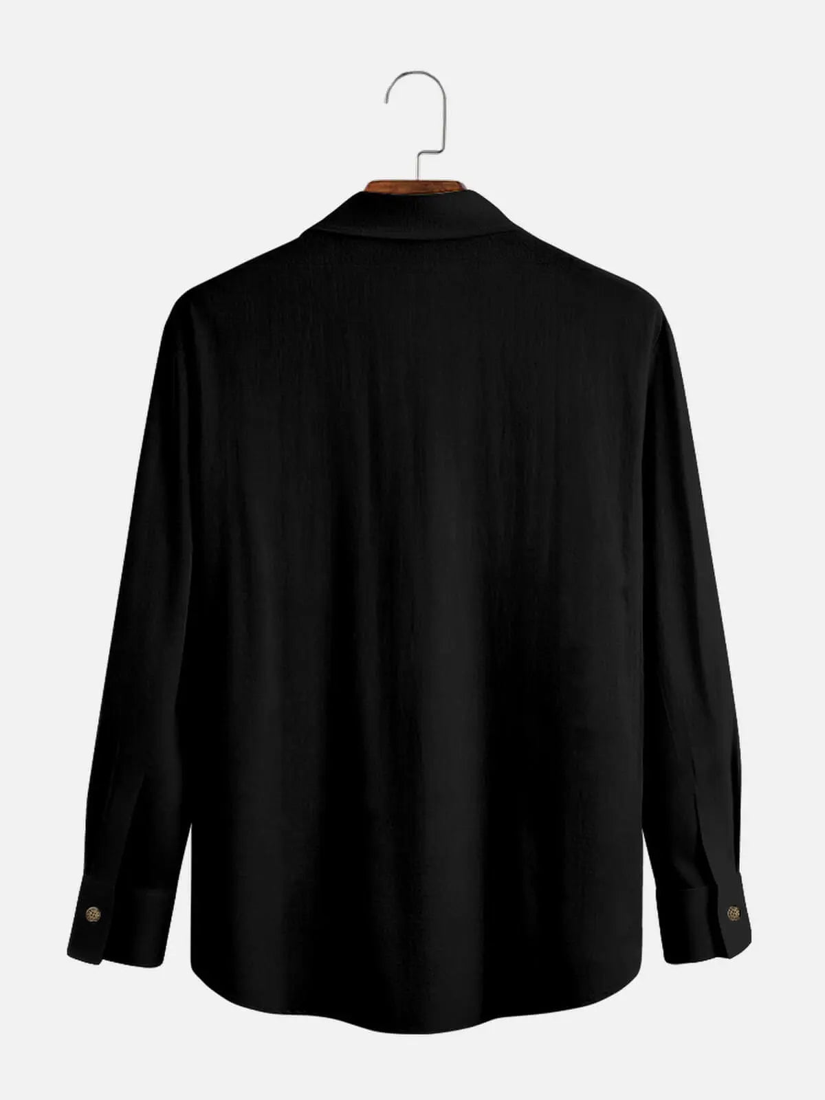 Men's Merry Christmas Palm Tree Long Sleeve Shirt Eleven Oasis