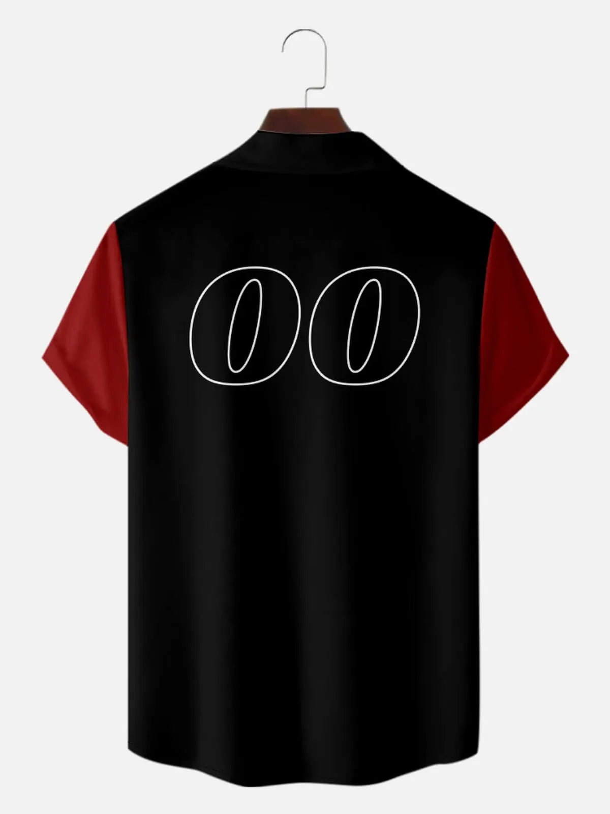 Men's Custom Racing Checkered Short Sleeve Shirt Eleven Oasis