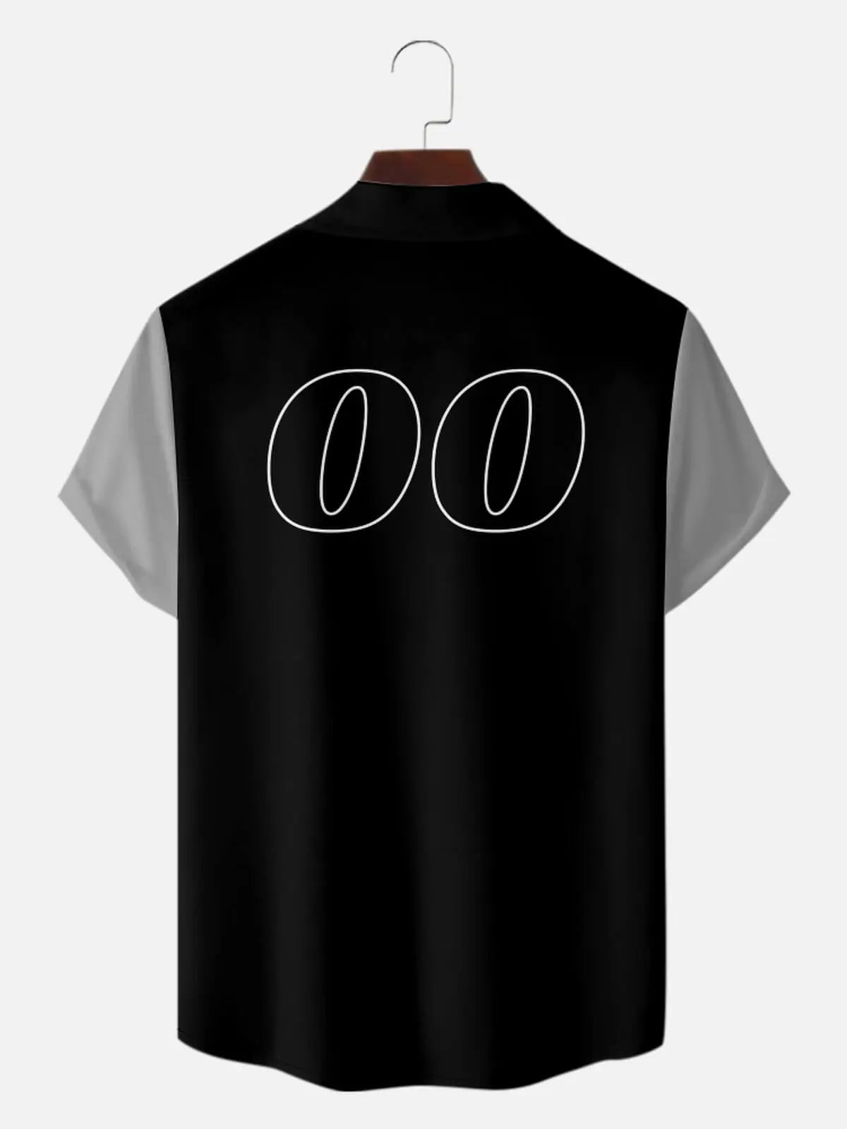 Men's Custom Racing Checkered Short Sleeve Shirt Eleven Oasis