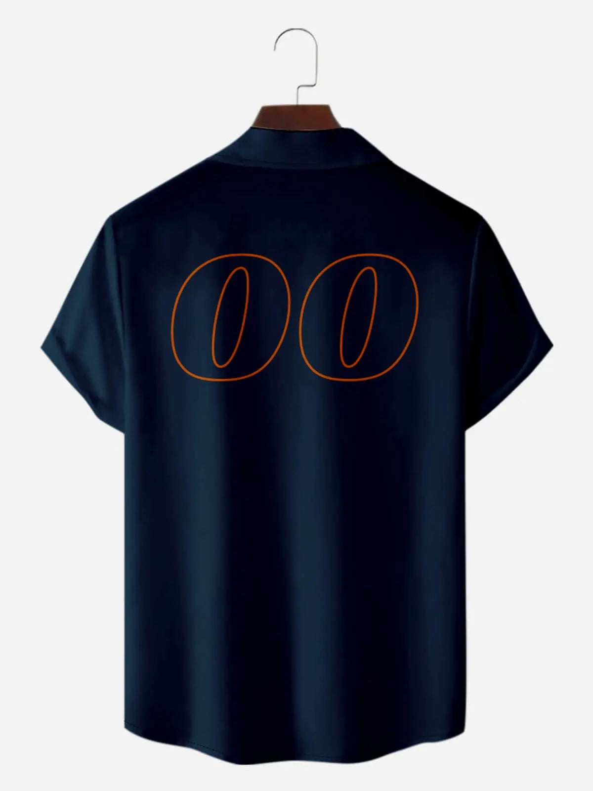 Men's Customizable Striped Short Sleeve Shirt Eleven Oasis