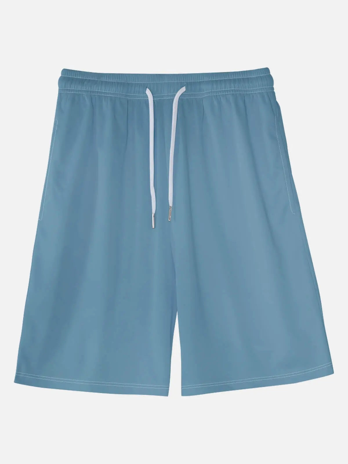Men's Black Casual Drawstring Shorts ElevenOasis