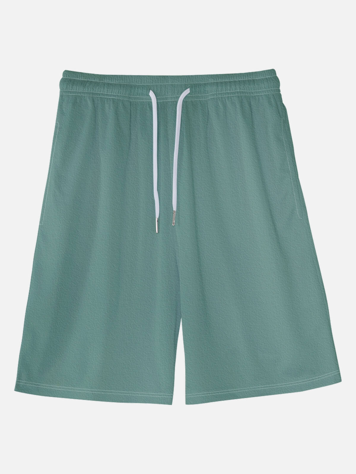 Men's Black Casual Drawstring Shorts ElevenOasis