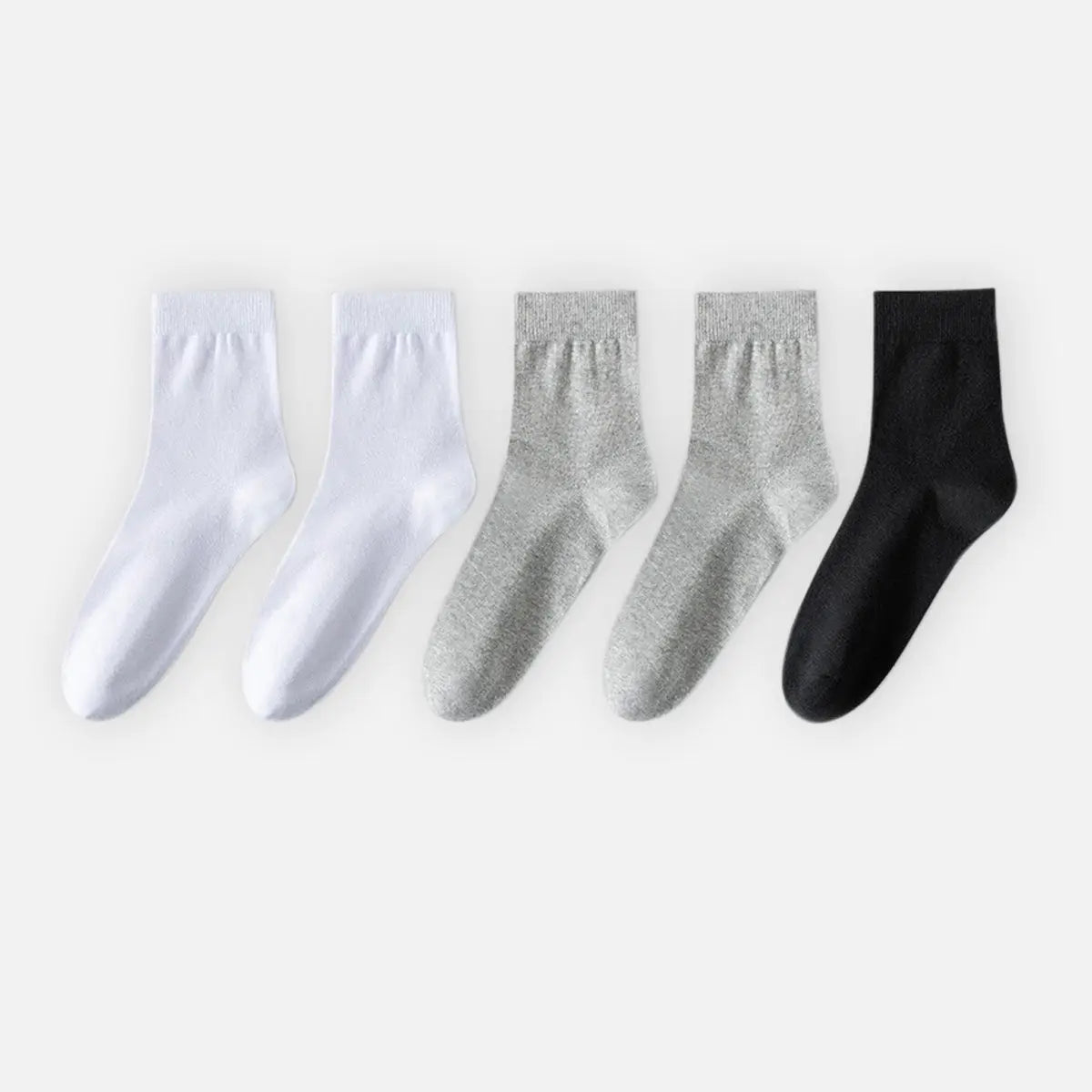 Men's Everyday Essential Crew Socks 5-Pack Eleven Oasis