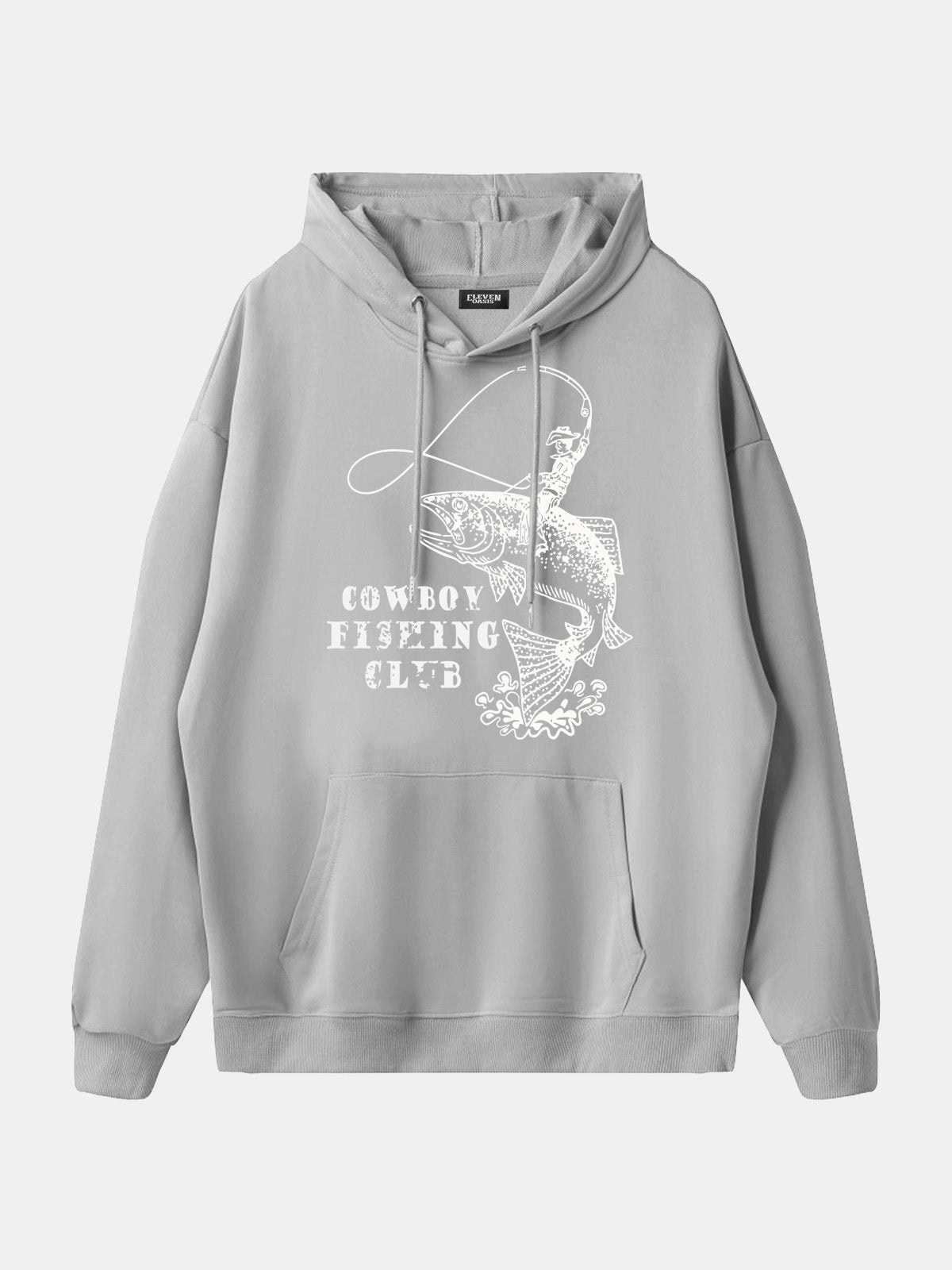Cowboy Fishing Club Graphic Hoodie Eleven Oasis