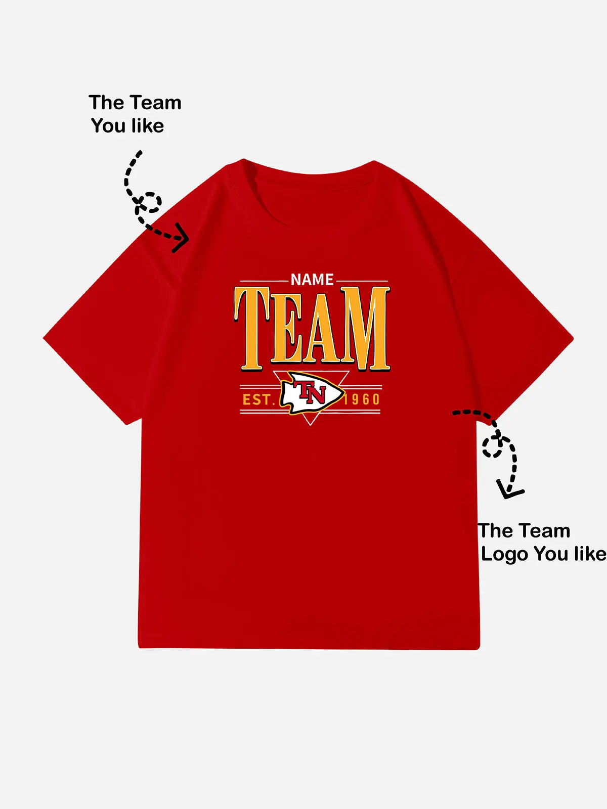 Custom Kansas City-Inspired Team T-Shirt Eleven Oasis