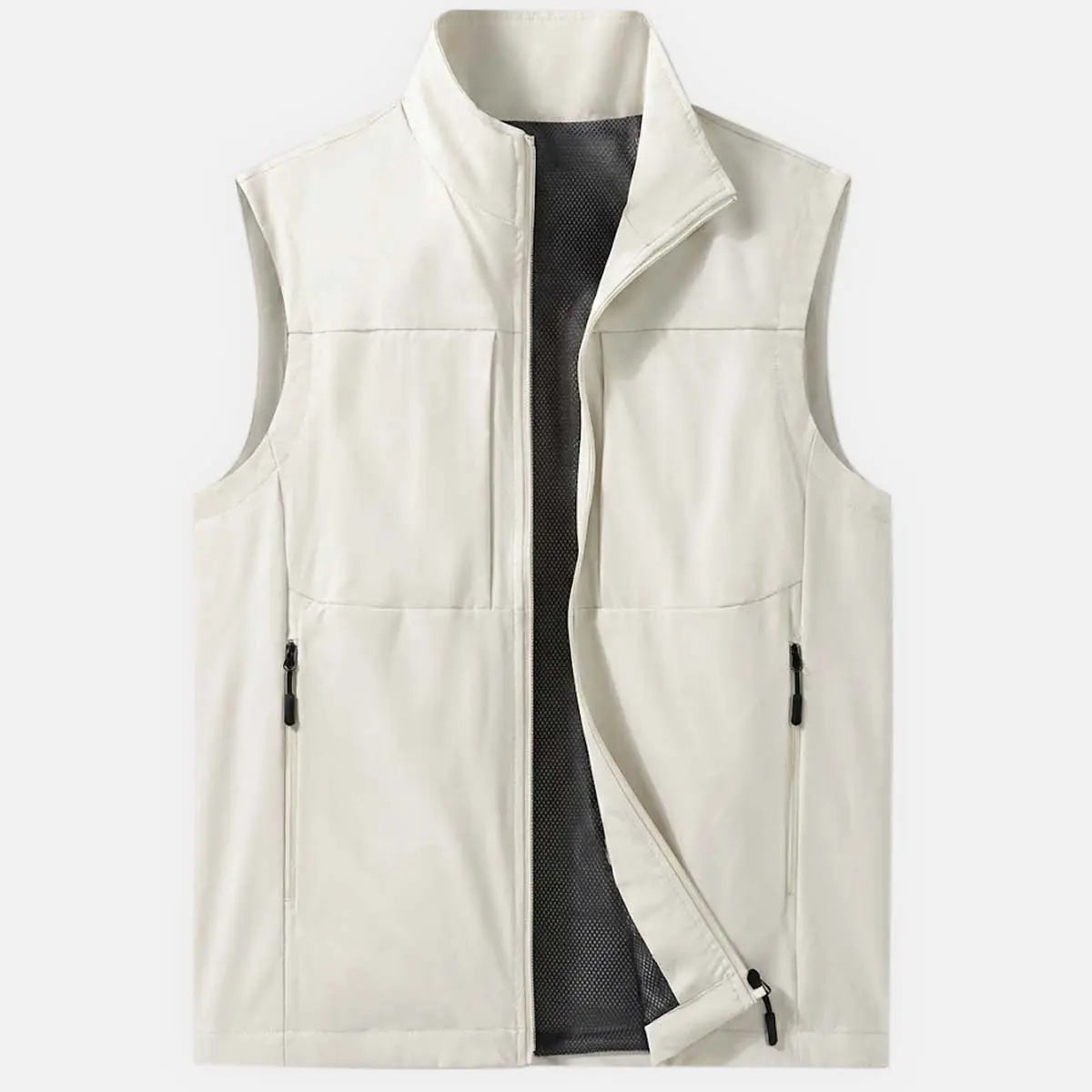 Men's Straight Side Pockets Outdoor Utility Vest ElevenOasis
