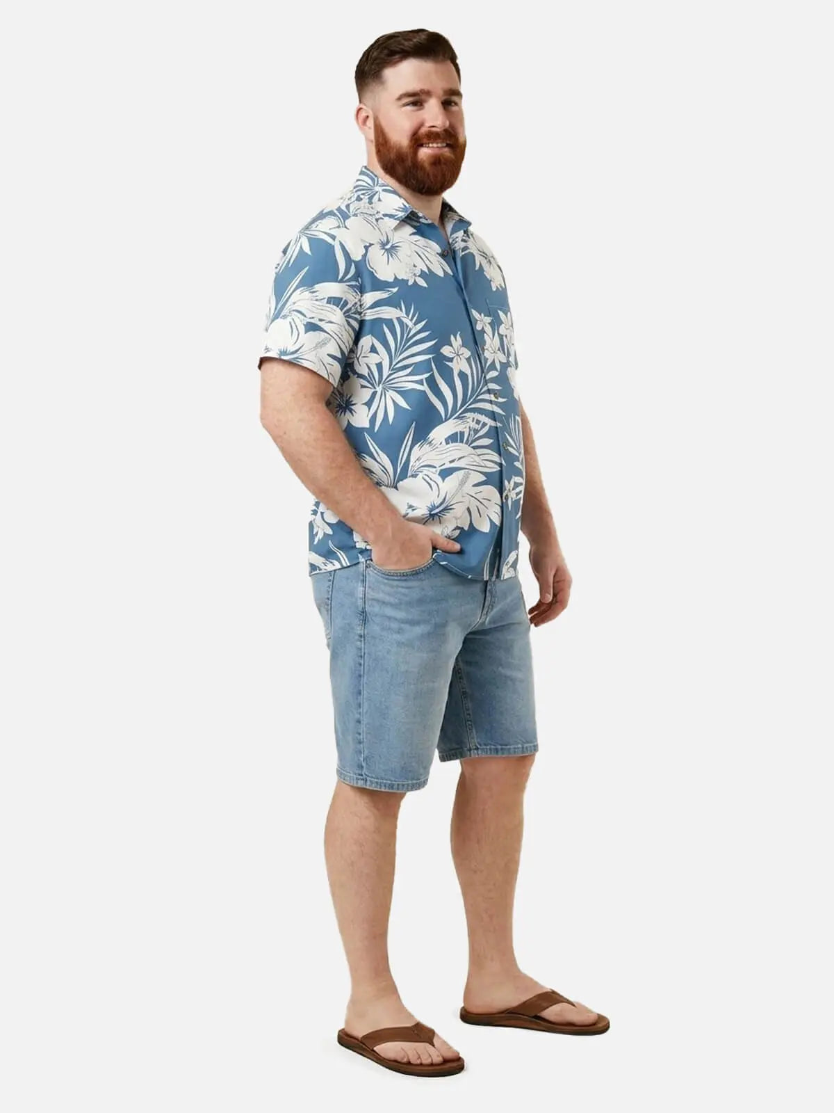 Men's Classic Denim Slim Fit Shorts ElevenOasis