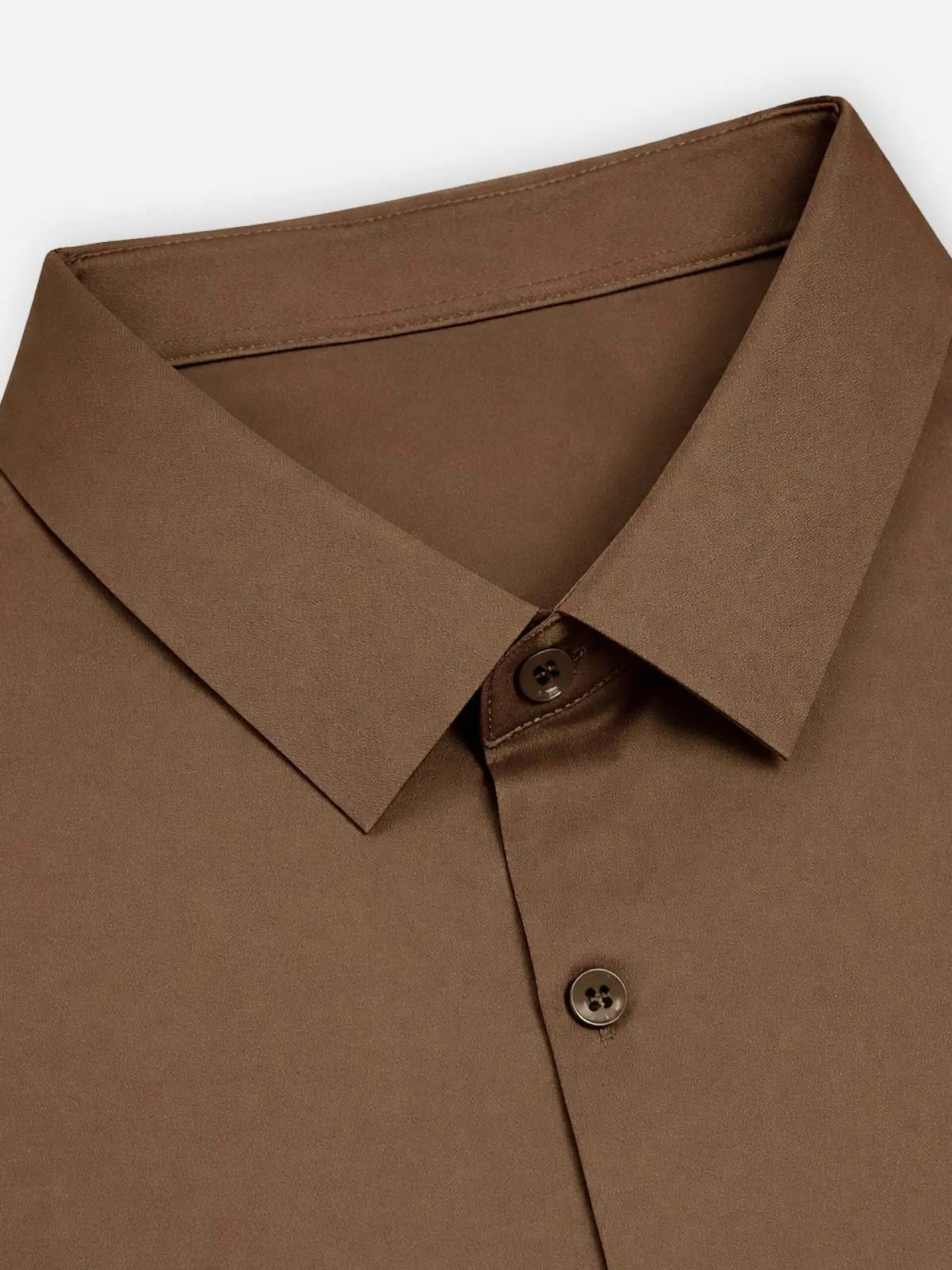 Men's Classic Solid Slim Fit Long Sleeve Shirt Eleven Oasis