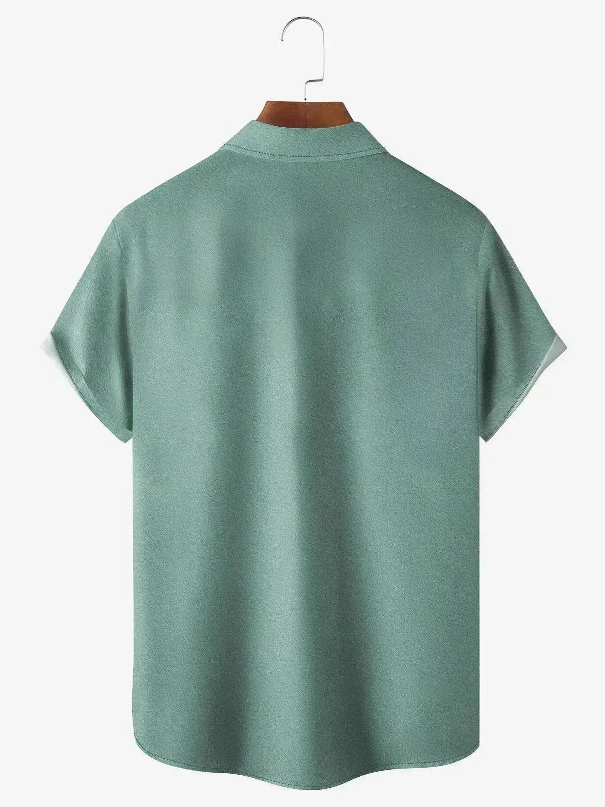 Tall Men's Striped Everyday with Toucan in a Cocktail Glass Short Sleeve Shirt ElevenOasis