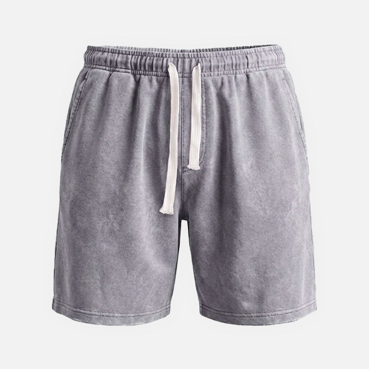 Men's Washed Cotton Drawstring Shorts ElevenOasis