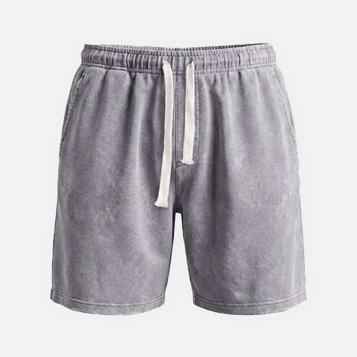 Men's Washed Cotton Drawstring Shorts ElevenOasis