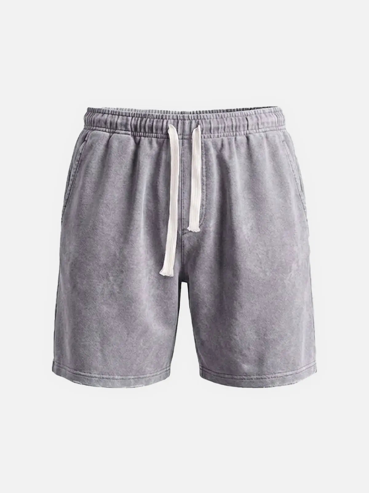 Men's Washed Cotton Drawstring Shorts ElevenOasis