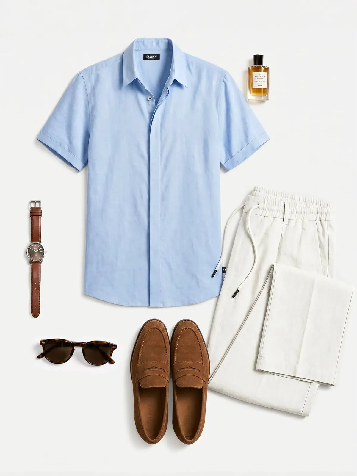 Men's FlexComfort™ Classic Short Sleeve Shirt ElevenOasis