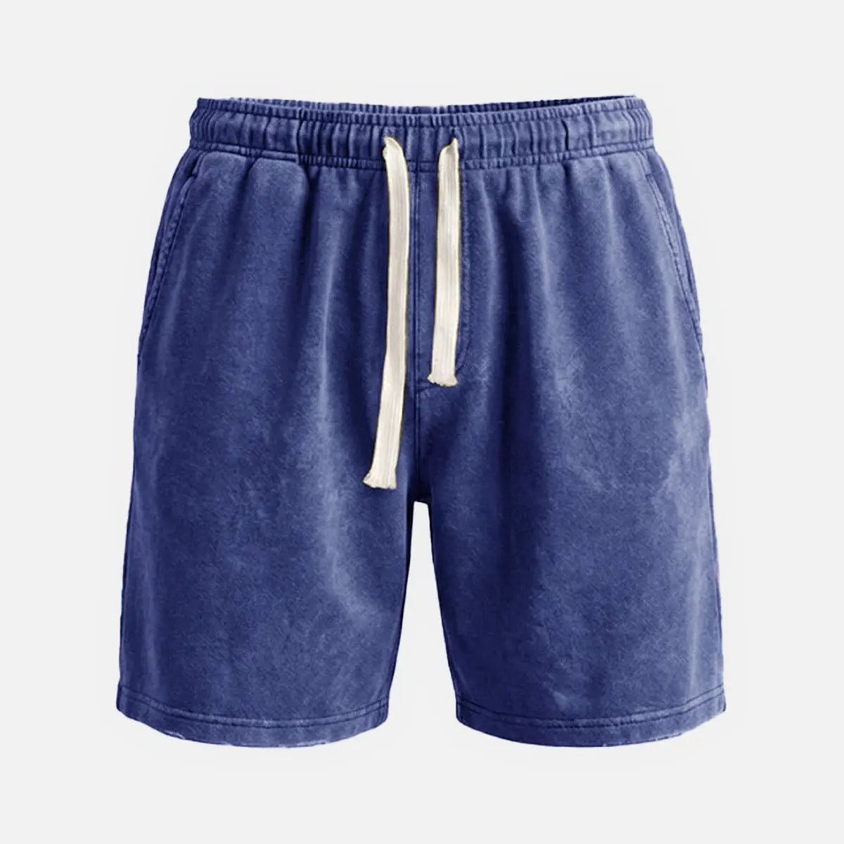 Men's Washed Cotton Drawstring Shorts ElevenOasis
