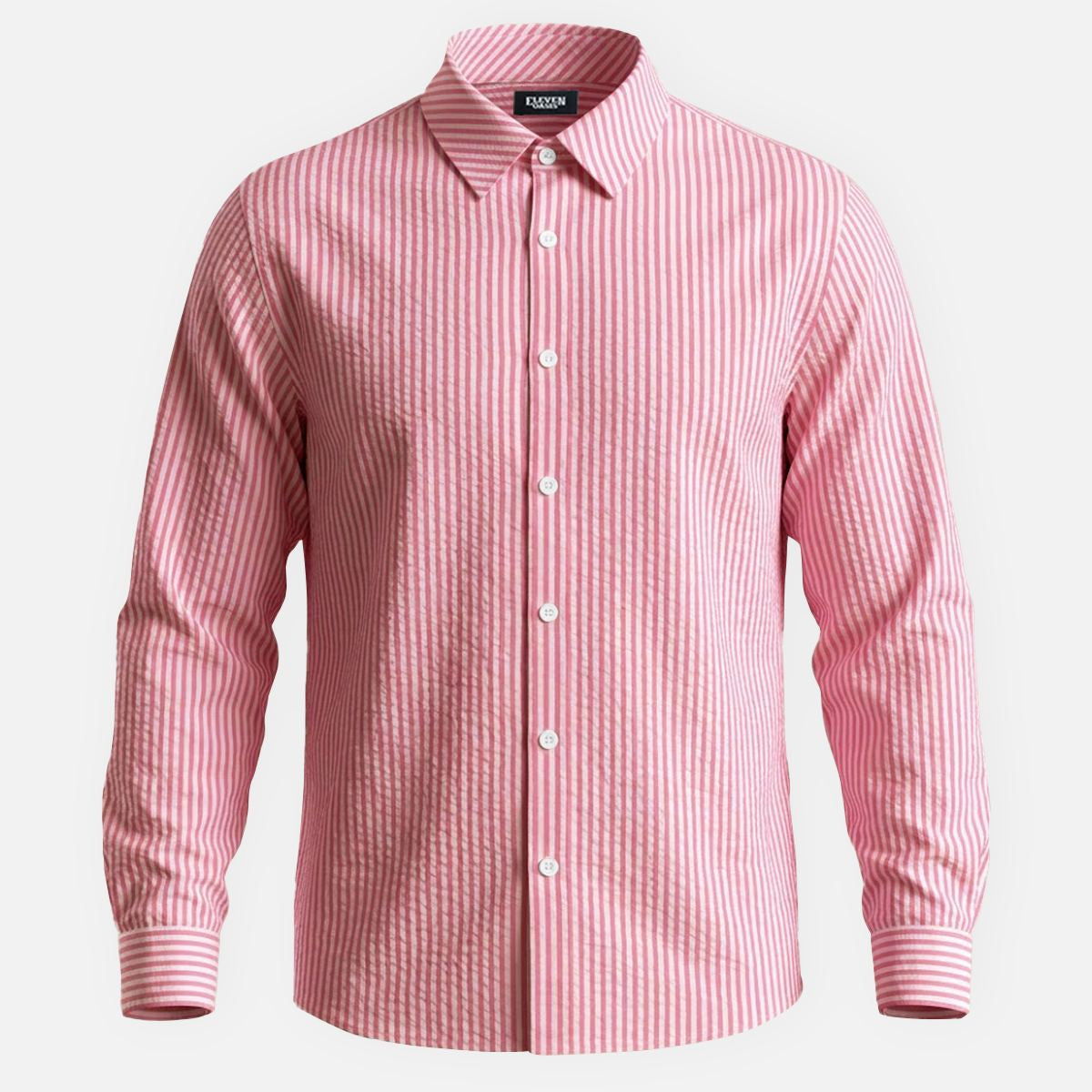Men's Classic Stripe Long Sleeve Shirt Eleven Oasis